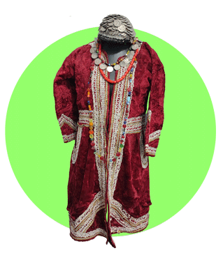 لباس ایلامی در موزه باغ اسلامی